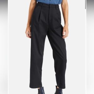 Brixton Pleated Trouser Pants. Black